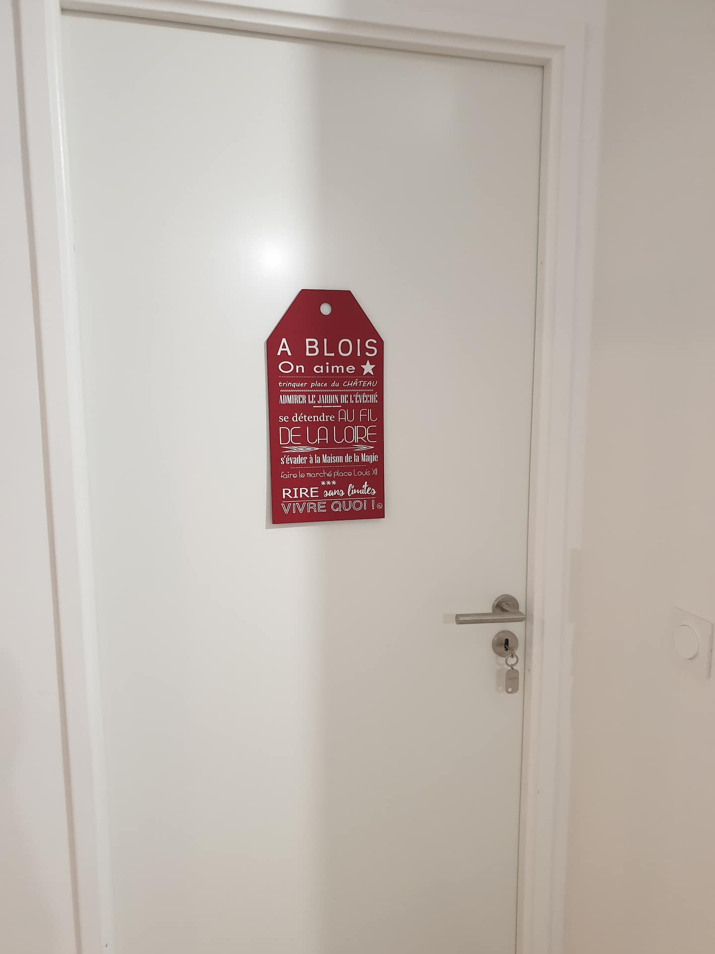 Votre chambre avec serrure pour vous sentir comme chez vous